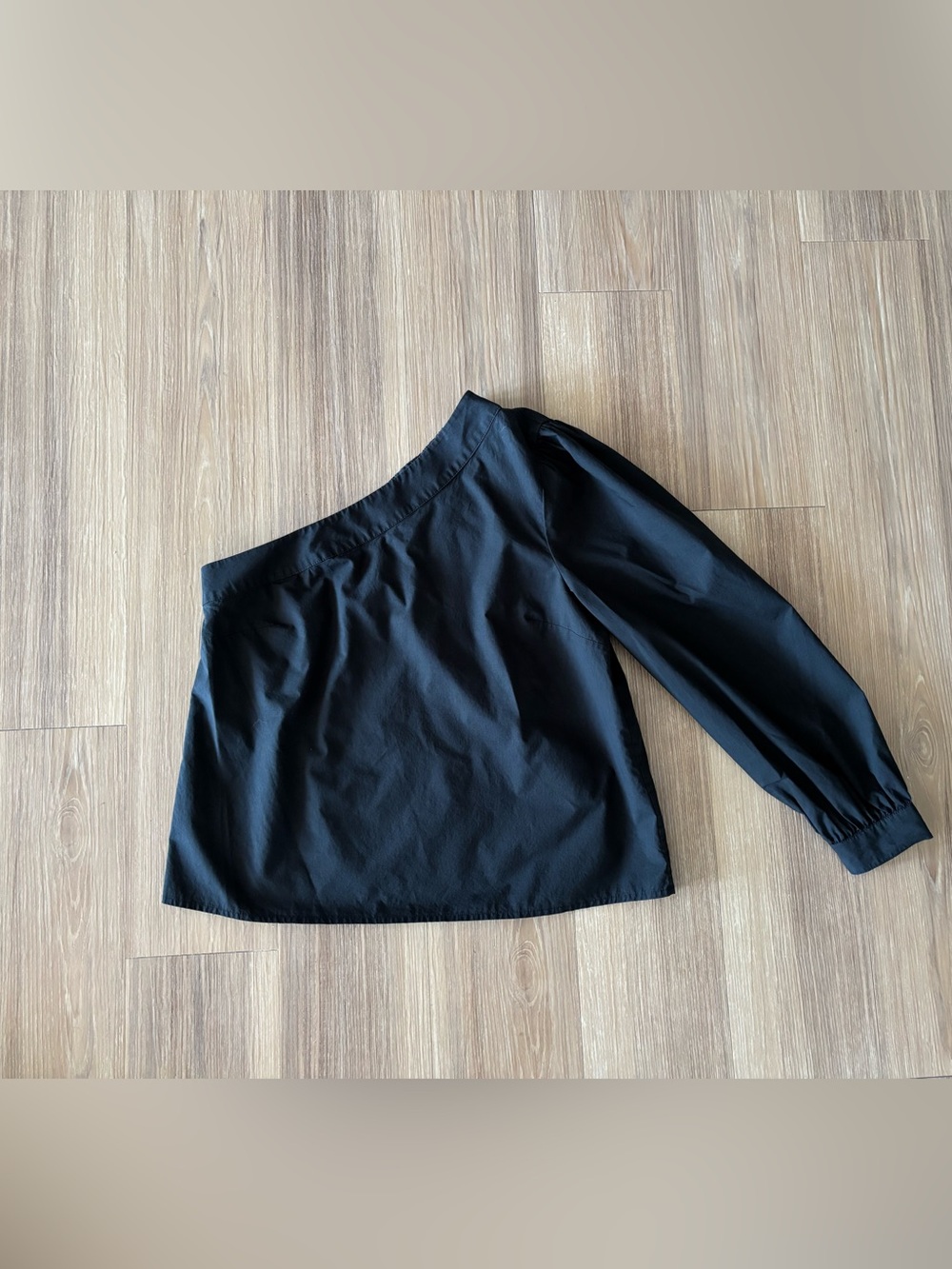 RAILS One Shoulder Top Black Puff Sleeve Jill Blouse Women S Minimalist Classic
